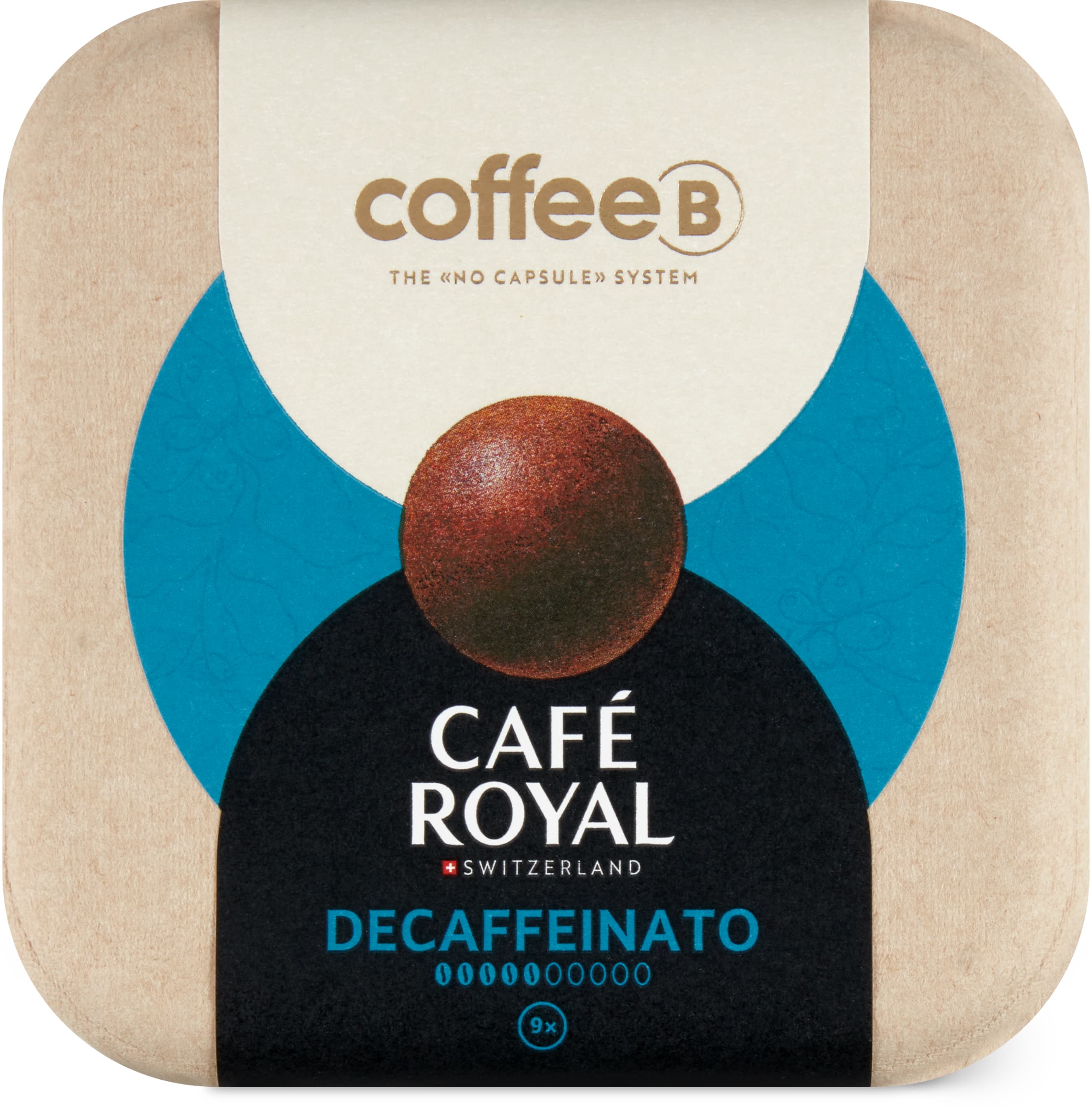Kaffeebällchen entkoffeiniert